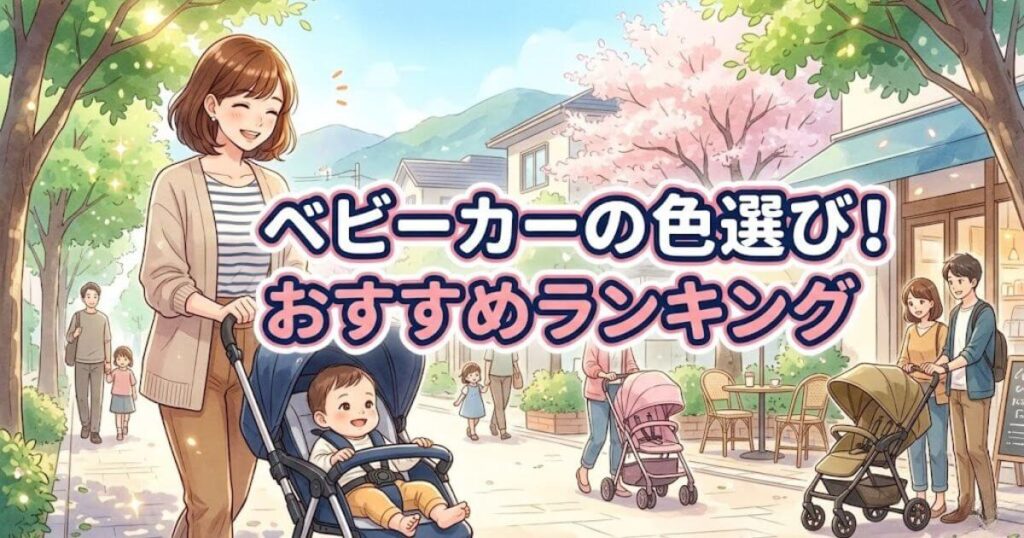 ベビーカー色おすすめ