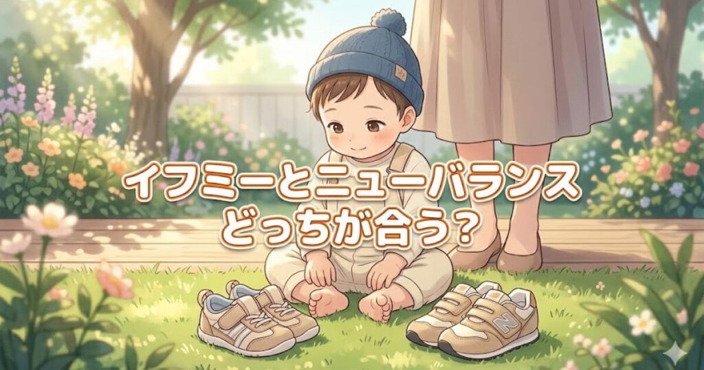 イフミー ニューバランスどっち