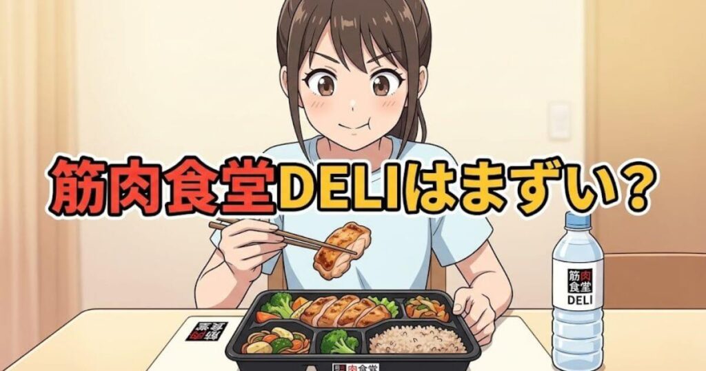 筋肉食堂deli まずい