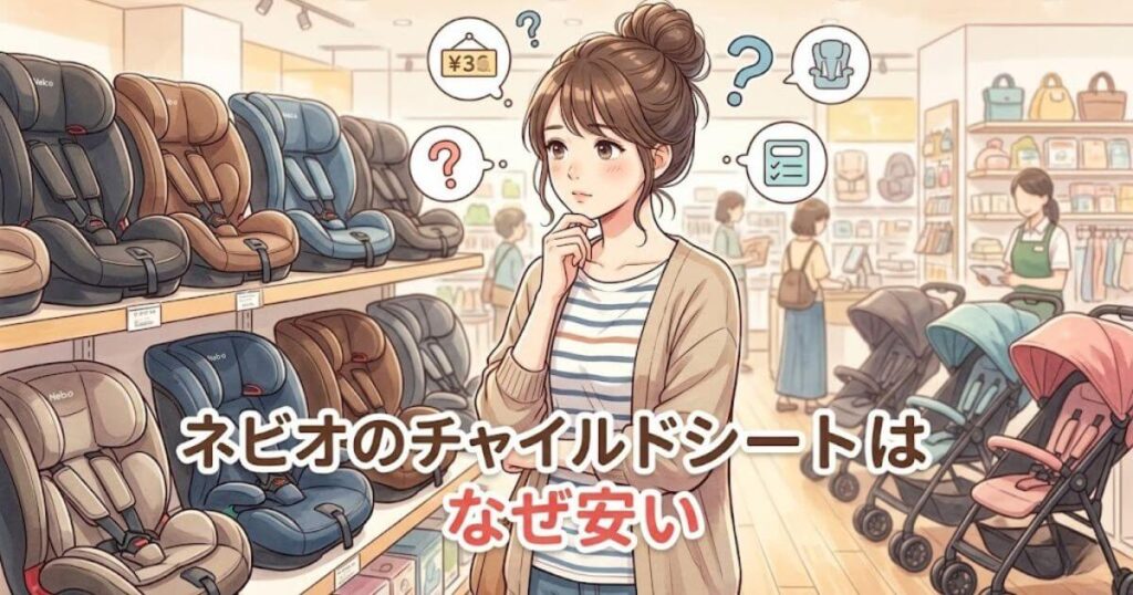 ネビオ チャイルドシート なぜ安い