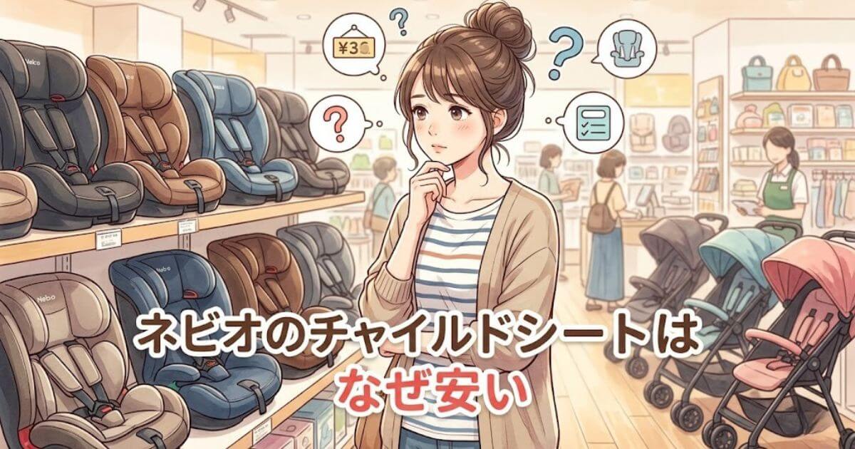 ネビオ チャイルドシート なぜ安い