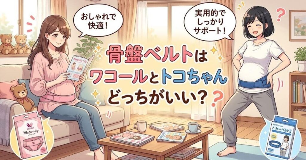 骨盤ベルト ワコール トコちゃん 比較