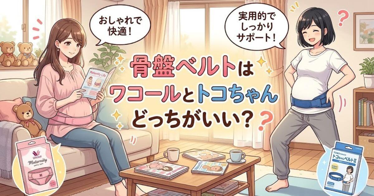 骨盤ベルト ワコール トコちゃん 比較