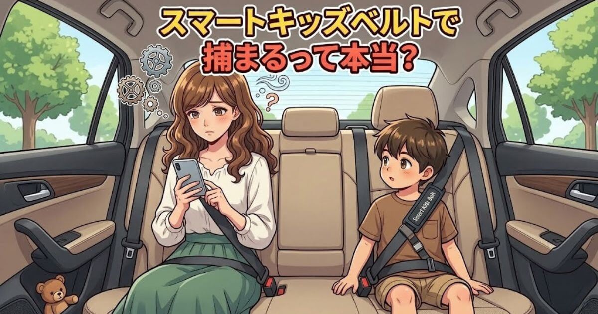 スマートキッズベルト捕まる