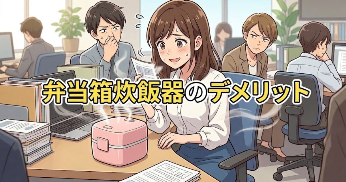 弁当箱炊飯器 デメリット