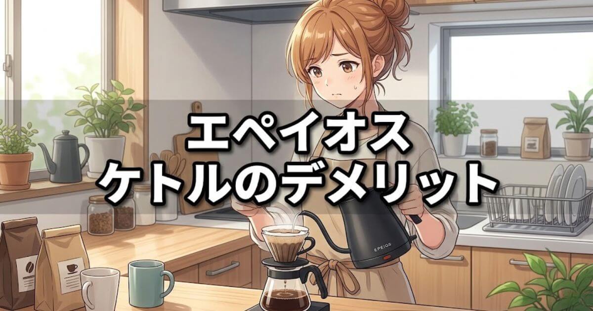 エペイオス ケトル デメリット