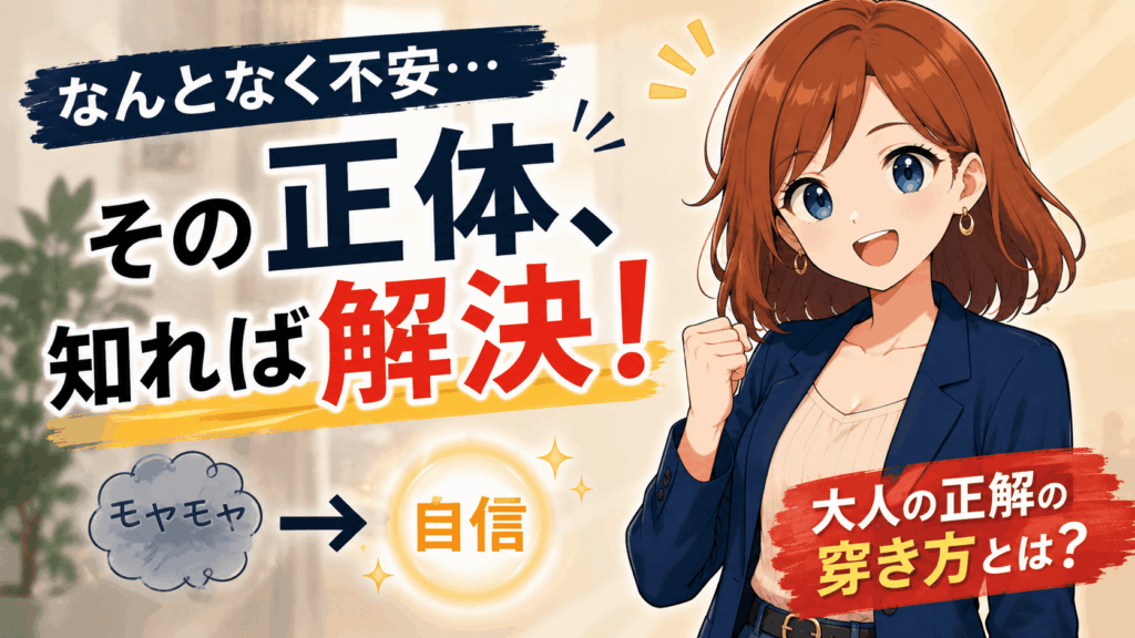 結論：ディッキーズは「恥ずかしい」のではなく「合わせ方を間違えてるだけ」だった
