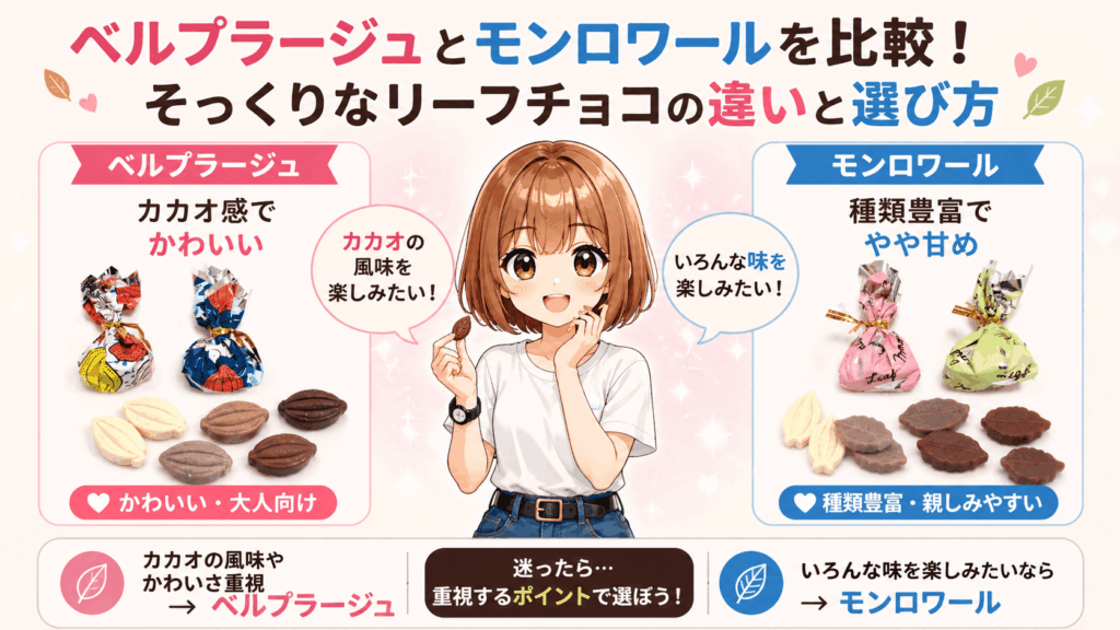 ベルプラージュ モンロワール 違い