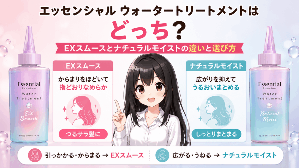 エッセンシャル ウォータートリートメントどっち